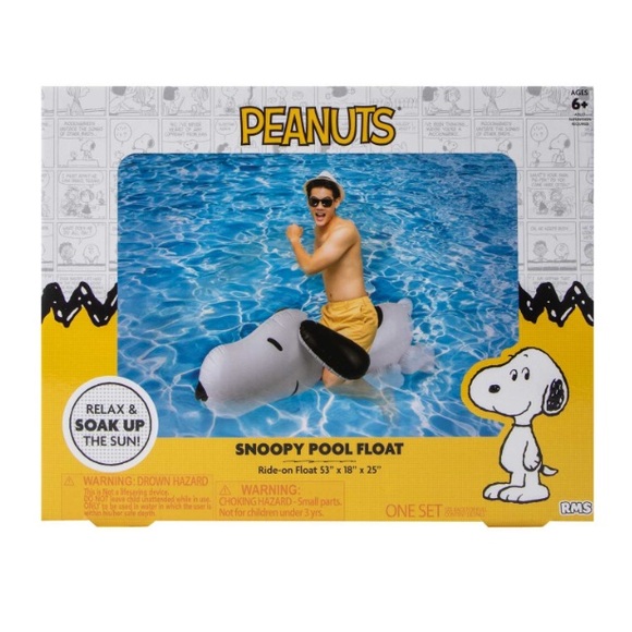 Peanuts Snoopy Pool Float Set - Picture 2 of 4